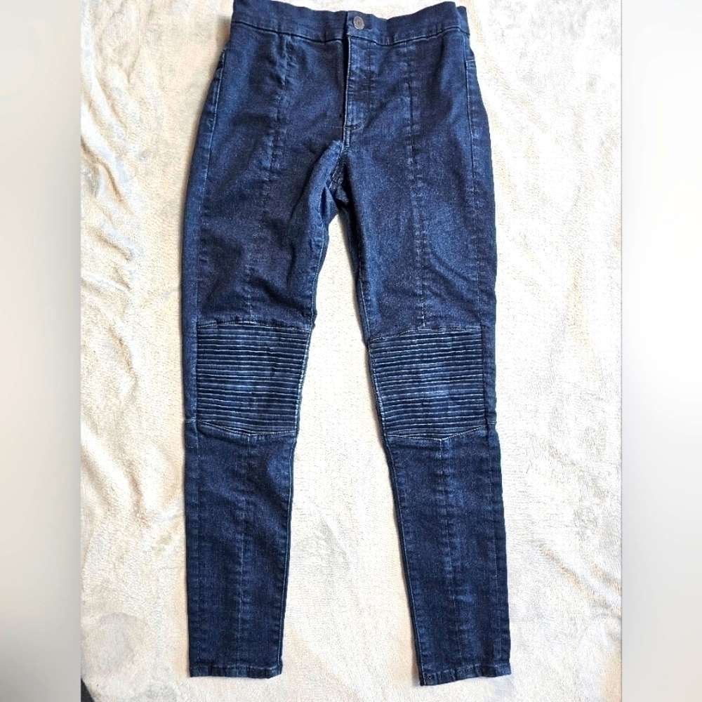Gap Womens Size 27/4 True Skinny Moto Jeans